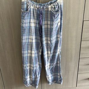 VS plaid PJ bottoms